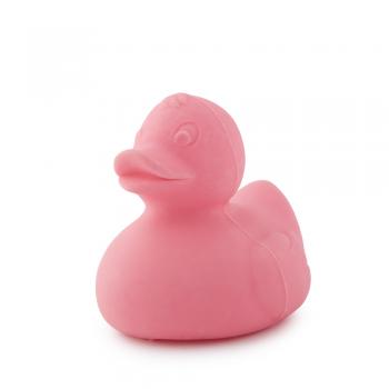 Ente pink - Naturkautschuk-Babyspielzeug von OLI & CAROL